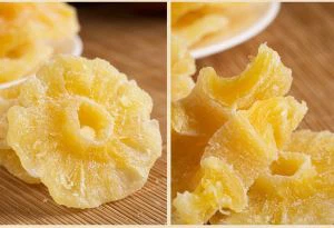 탈수 된 파인애플
